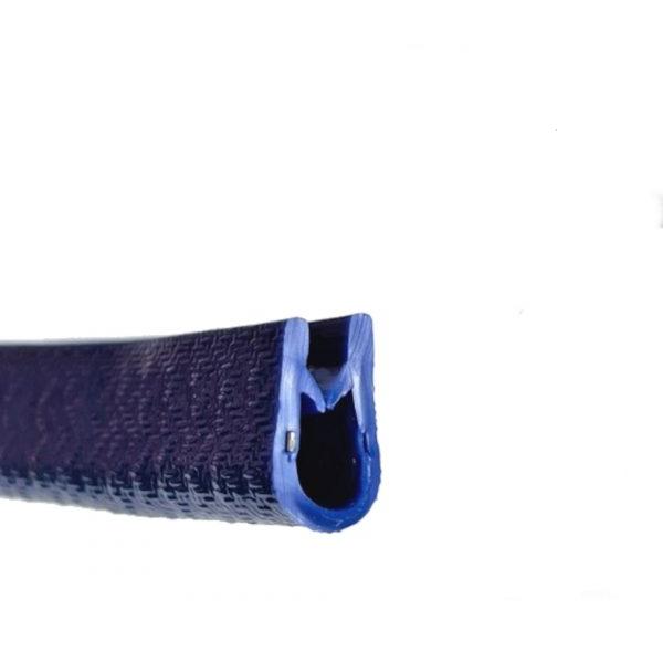 Push-On Medium Blue Edge Trim for Boat and Home Improvement Projects