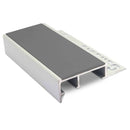 Slimline Tile-In Stair Nosing Non-Slip Durable Aluminium with PVC Insert 2.8m