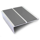 Aluminium Non Slip Stair Nosing 93 x 32mm Profile with PVC Insert