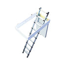 Premium Quality Aluminium Telescopic Loft Ladder For Small Hatches - 2.61m