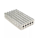 Premium Quality 4mm Neodymium Disc Silver Nickel N35 Magnets - Pack of 100