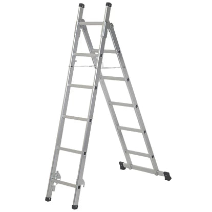 Premium Aluminium Combination Ladder Solution For Working at Heights - 2.42m