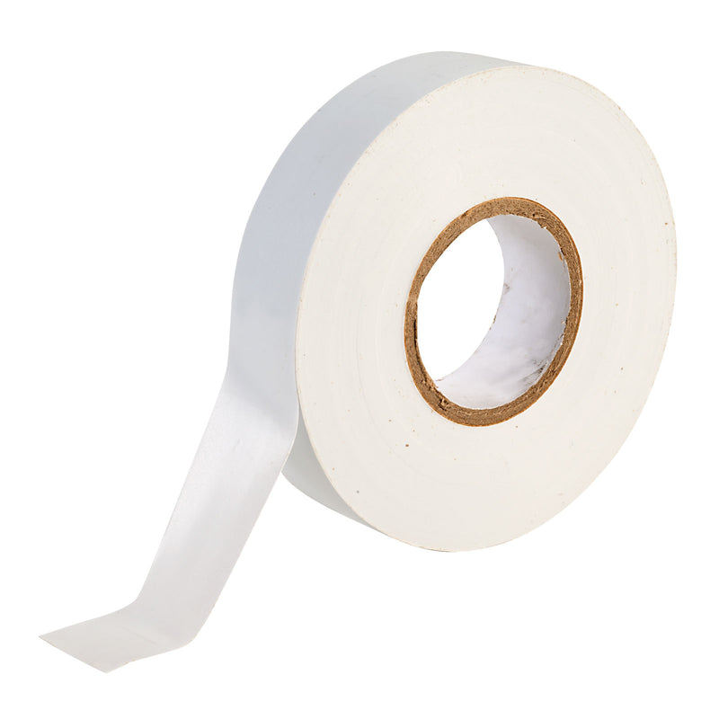 Heavy Duty White Insulation Tape For Interior And Exterior Use - 33m