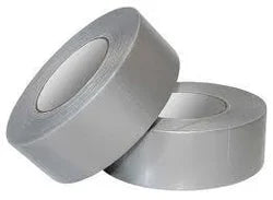 Industrial Grade Silver Cloth Tape For Sealing & Binding - 27 Mesh