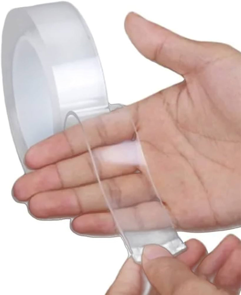 High Quality Transparent Mounting Tape Perfect For Indoor Use - 5m