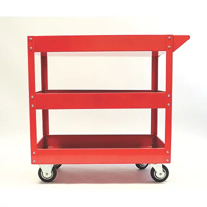 Industrial Grade 3-Tier Mechanics Service Cart For Garages & Warehouses