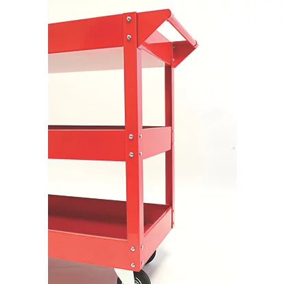 Industrial Grade 3-Tier Mechanics Service Cart For Garages & Warehouses
