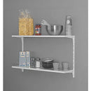 High Quality White Powder-Coated Steel Home Office Shelving Unit For Storage Solution