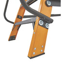 High Durable Fibreglass 2-Step Platform Step Ladder With Handrail - 1.28m