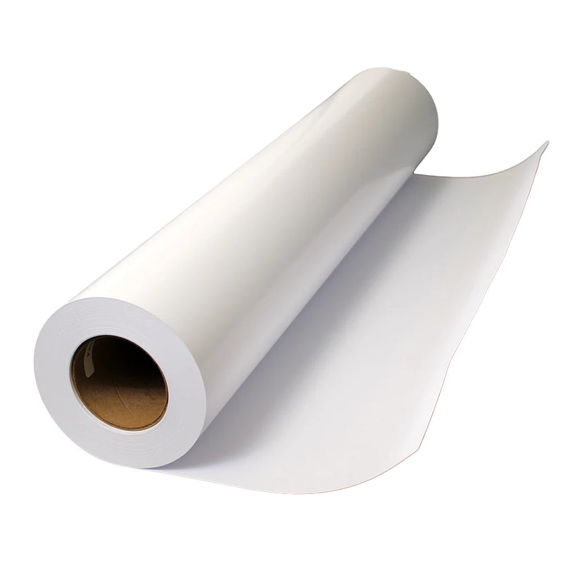 High Quality Anisotropic White UV-Coated Magnetic Sheet - 30m Roll