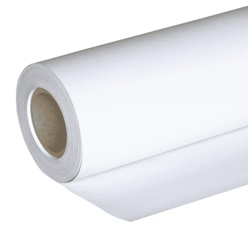 High Quality Anisotropic White UV-Coated Magnetic Sheet - 30m Roll