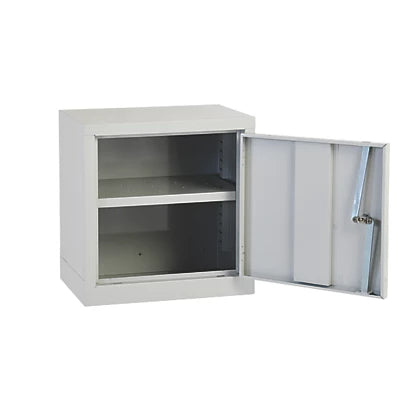 Ultra Durable Grey 1-Shelf Cosh Cabinet Safe Storage For Hazardous Substances