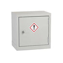 Ultra Durable Grey 1-Shelf Cosh Cabinet Safe Storage For Hazardous Substances