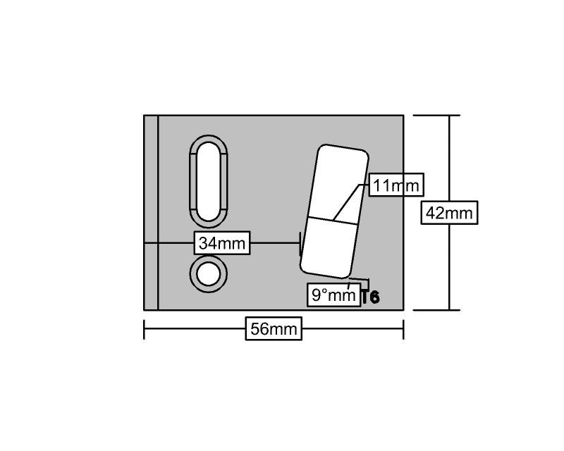 Industrial Proline AM3EX Adjustable Locking Keeps For Reliable Protection