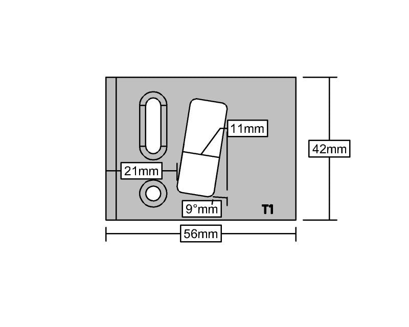 Industrial Proline AM3EX Adjustable Locking Keeps For Reliable Protection