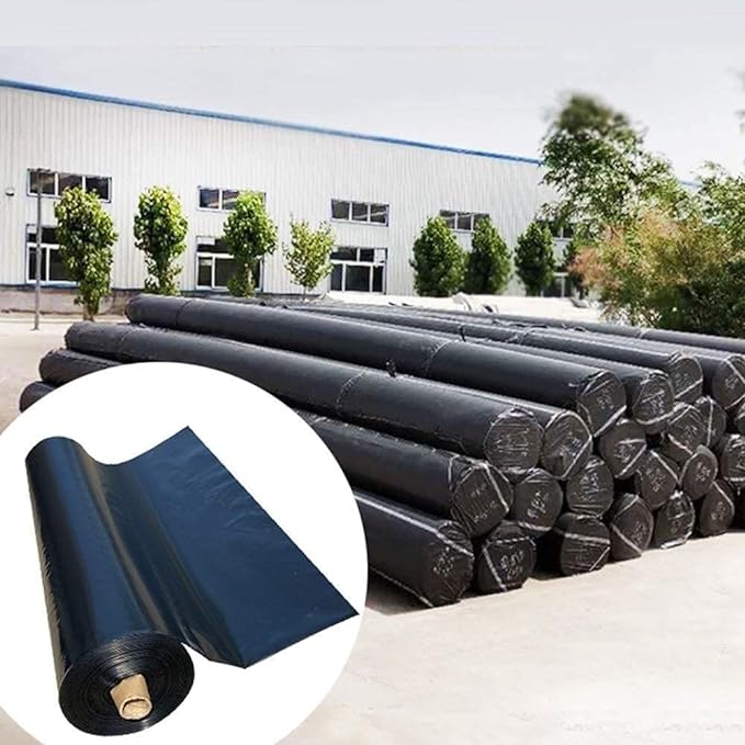 Heavy Duty 0.35mm HDPE Black Pond Liner 25 Year Guarantee With Free Underlay