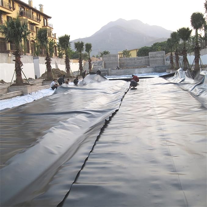 Premium Quality Black HDPE Pond Liner 40-Year Warranty With Free Underlay - 0.35mm