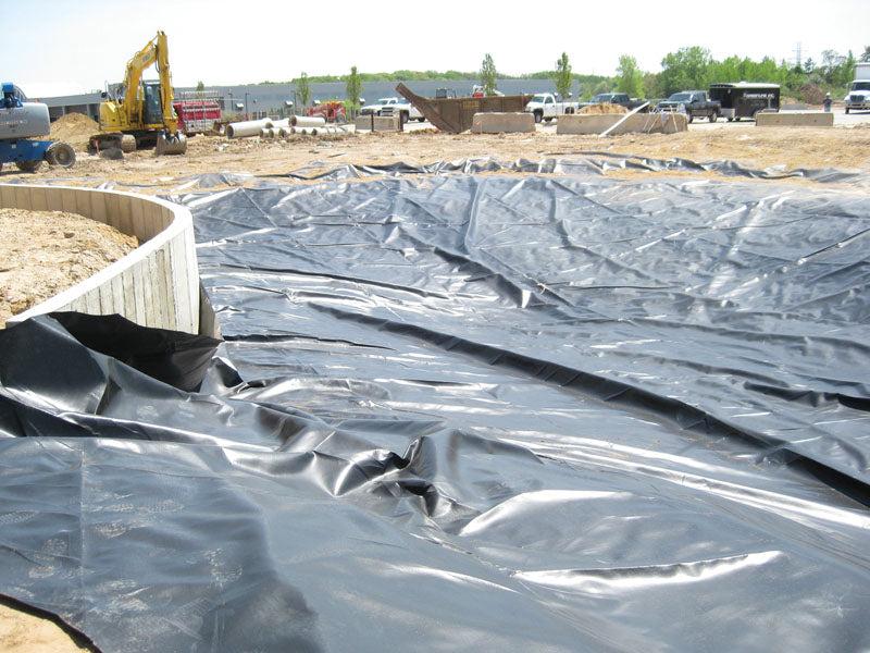 Industrial LDPE 15 Year Pond Liners Long Lasting Protection For Water Oasis