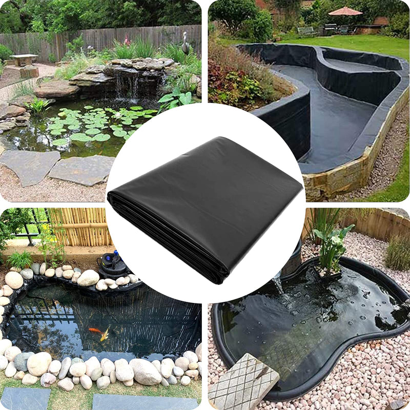 Industrial LDPE 15 Year Pond Liners Long Lasting Protection For Water Oasis