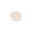 Silver Zinc Neodymium Shallow Pot For Industrial Use -  8mm