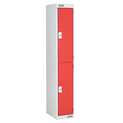 Premium Grade Red Double Door Security Locker For Ultimate Storage Solution