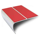 Premium Aluminium Stair Edge Trim 87mm x 40mm Non-Slip PVC Insert