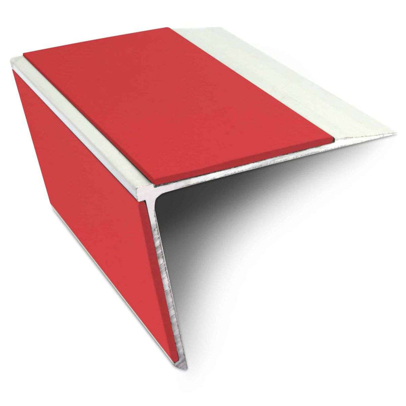 Heavy-Duty Aluminium Stair Nosing 75mm x 58mm Non-Slip Edge Trim