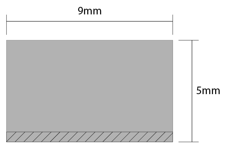 Premium Grade Self-Adhesive Sureseal 5mm Perfect For Variable Gaps