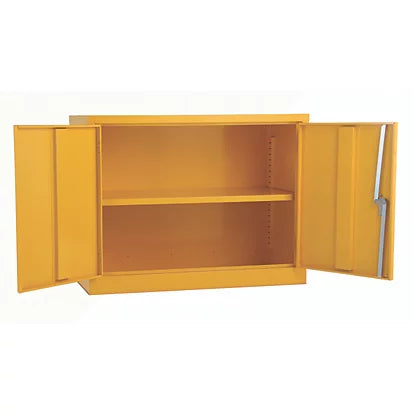 Premium Grade Yellow Hazardous Substance Cabinet - 915mm