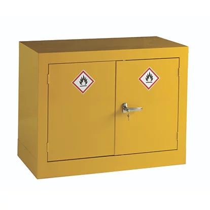 Premium Grade Yellow Hazardous Substance Cabinet - 915mm