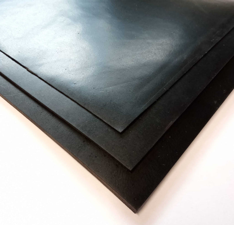 Heavy-Duty Solid Plain Durable Rubber Sheet Matting for Workshop and DIY Applications