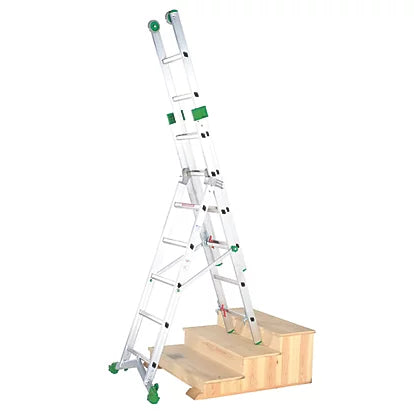 High Performance Aluminium Combination Ladder For Professional Use - 4.2m