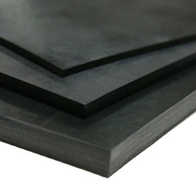 Heavy-Duty Solid Plain Durable Rubber Sheet Matting for Workshop and DIY Applications