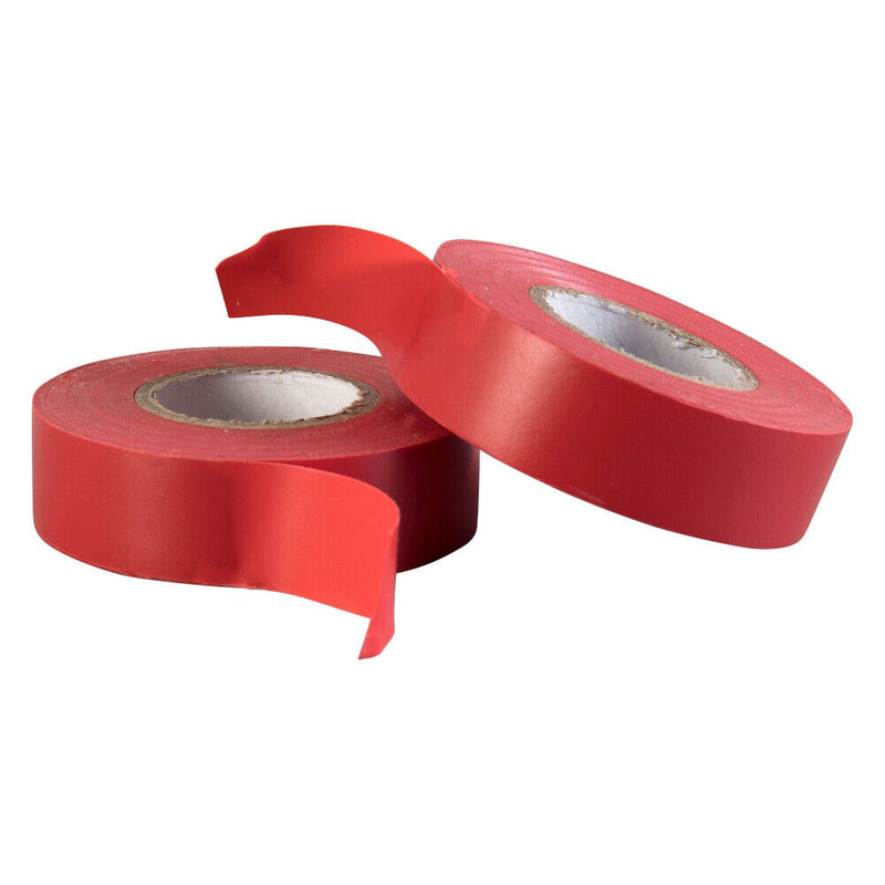 Professional Red Electrical Insulating Tape Secure Wiring Solution - 33m