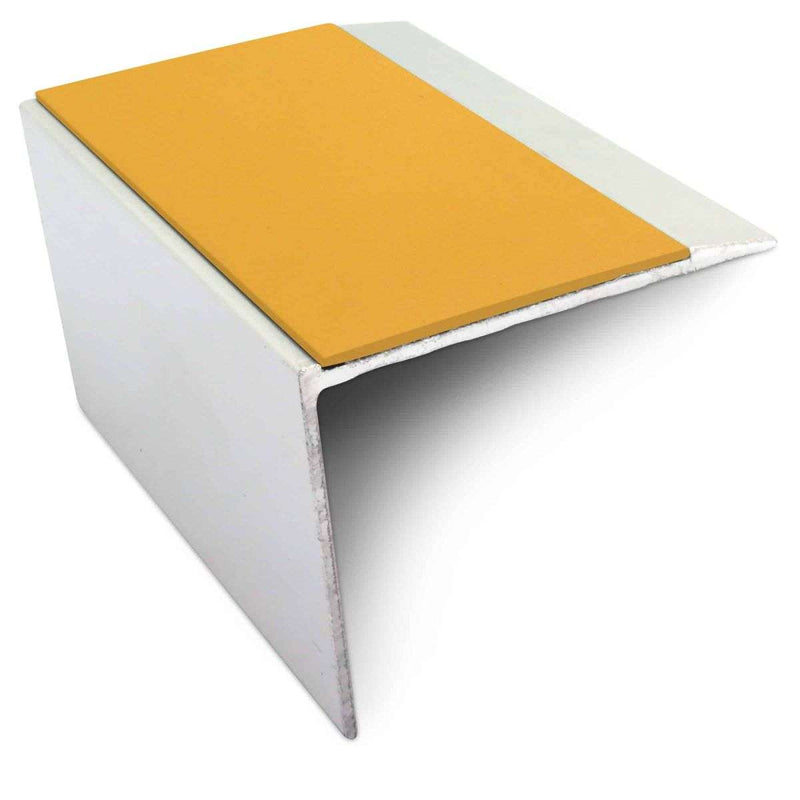 Aluminium Stair Nosing with PVC Insert DDA Compliant for Ultimate Safety