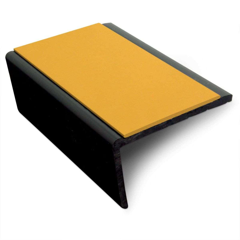 Premium 56mm x 32.5mm Slimline PVC Non-Slip Stair Nosing Hard Nose Commercial & Home Safety