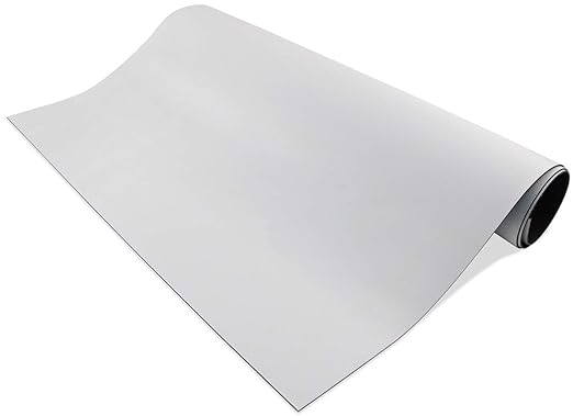 High Professional Soft Ferrous Sheet White Dry Wipe PET For Education Sector - 1250mm x 20m