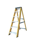 High Durable Fibreglass 6-Step Swingback A-Frame Ladder Perfect For Home - 1.21m