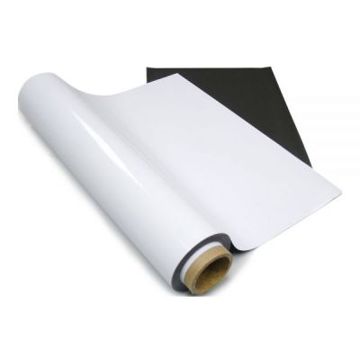 Professional White UV Coated Magnetic Sheet For Print Management And Retail Display