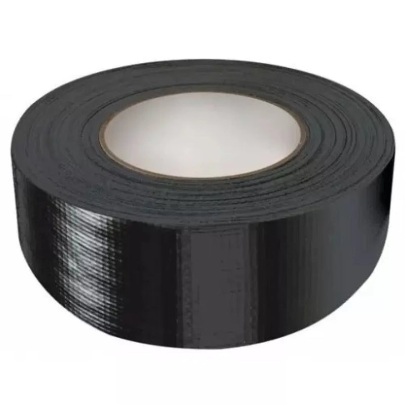 Ultra-Durable Black Water-Resistant Original Cloth Tape - 50 Mesh