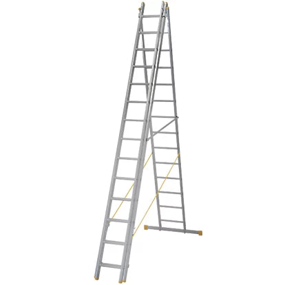 Heavy Duty Aluminium Combination Ladder For Home & Professional Use - 9.61m