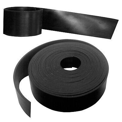 Durable Solid Flexible EPDM Rubber Versatile Strip - Different Thicknesses