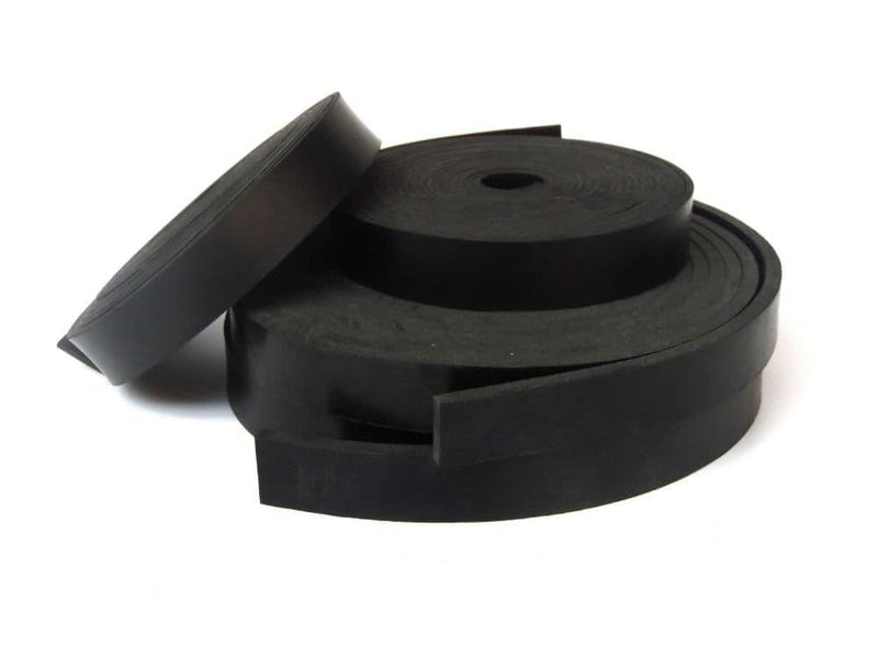 Durable Solid Flexible EPDM Rubber Versatile Strip - Different Thicknesses