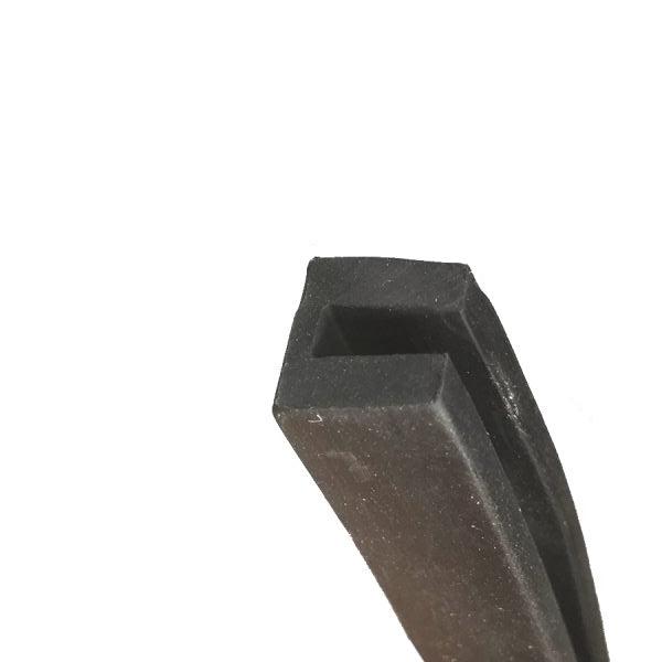 Flexible Square Profile Rubber Trim 9mm x 6mm for 3mm Edge Protection for Automotive and Furniture