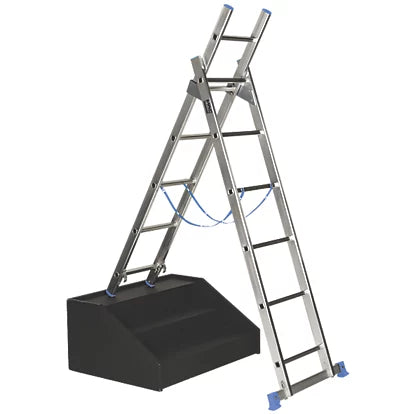 Heavy Duty Aluminium Lightweight Combination Ladder  - 2.6m