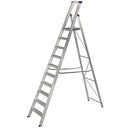 High-Quality Aluminium 10-Step Platform Step Ladder For Various Applications