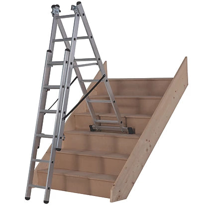 Premium Grade Aluminium Combination Ladder - 3.51m