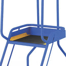 Industrial Grade Blue 3 Podium Steps For Professional Use - 0.76m