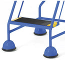 Industrial Grade Blue 3 Podium Steps For Professional Use - 0.76m
