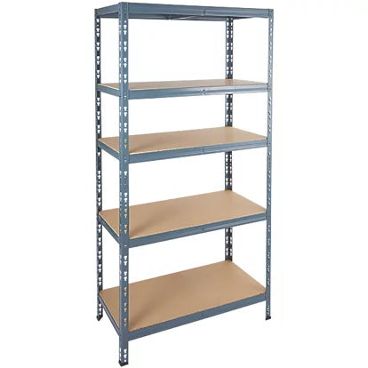 Heavy Duty 5-Tier Steel Shelving For Commercial And Domestic Use